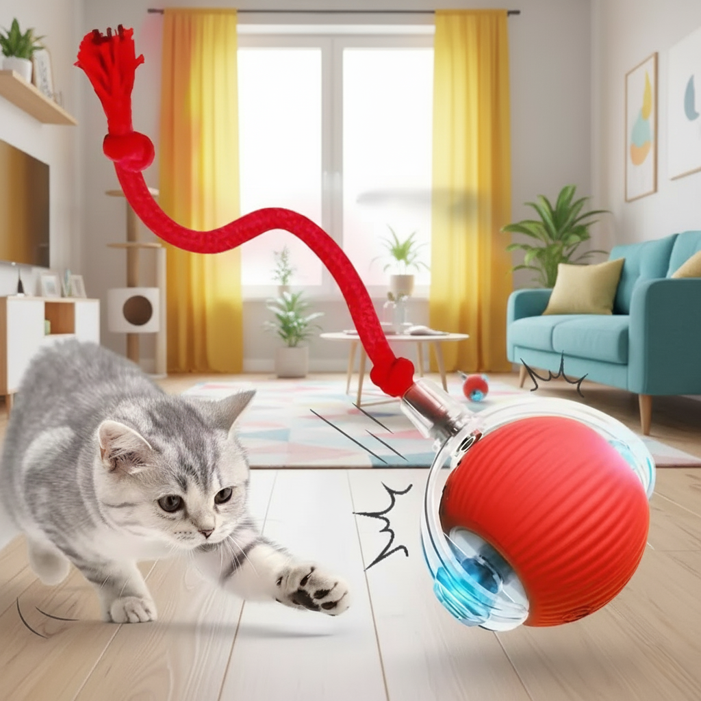 😻 Gioco Interattivo per Gatti - BouncyBall™